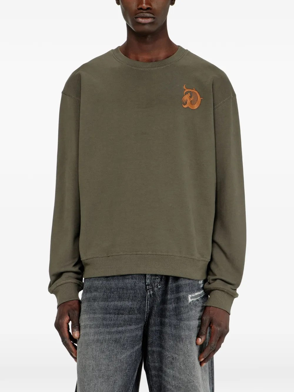 FELPA Verde Militare Diesel