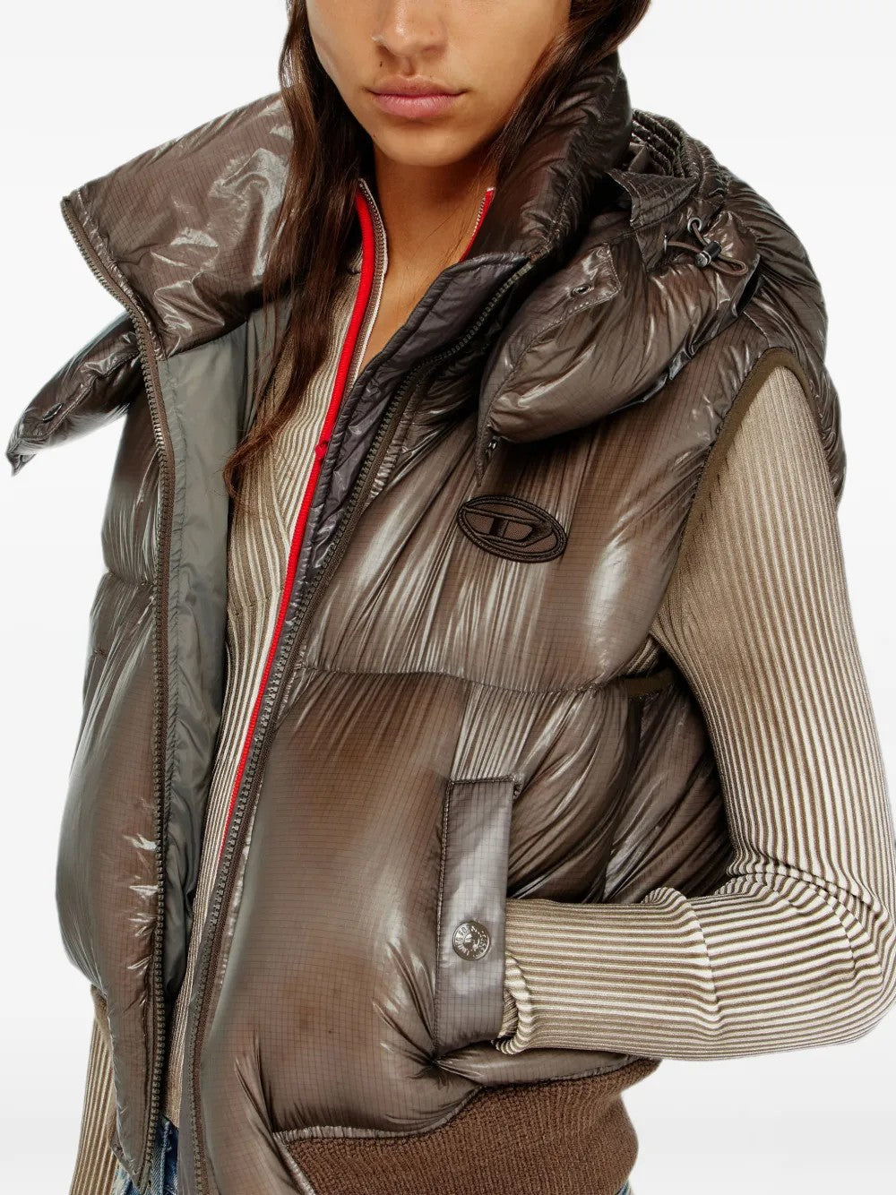 GILET Marrone Diesel