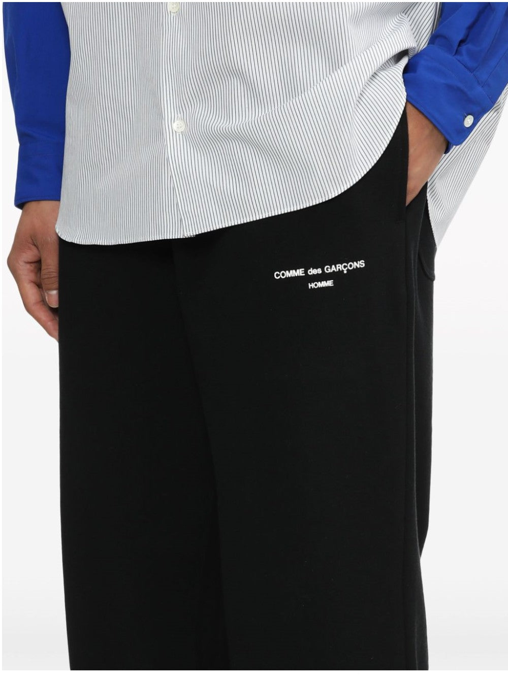 PANTALONE Nero/bianco Comme Des Garcons Homme