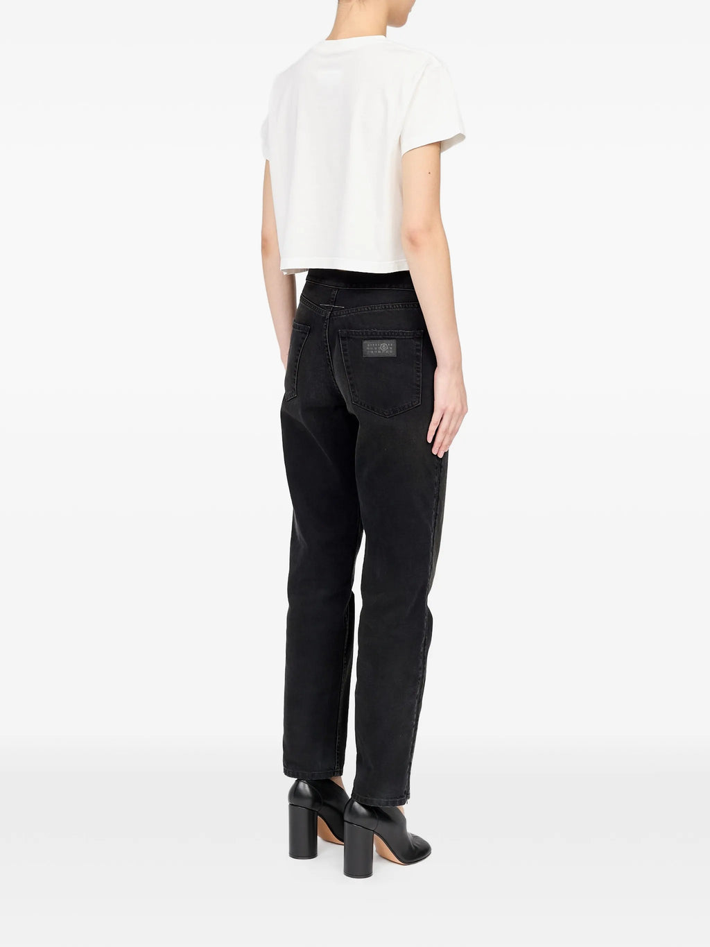 T-SHIRT Bianco Mm6