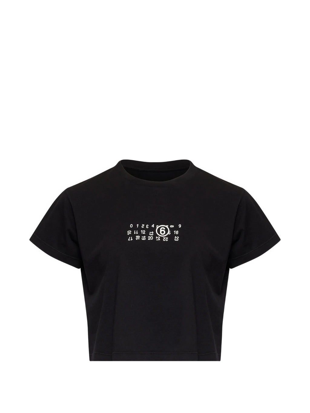 T-SHIRT Nero Mm6