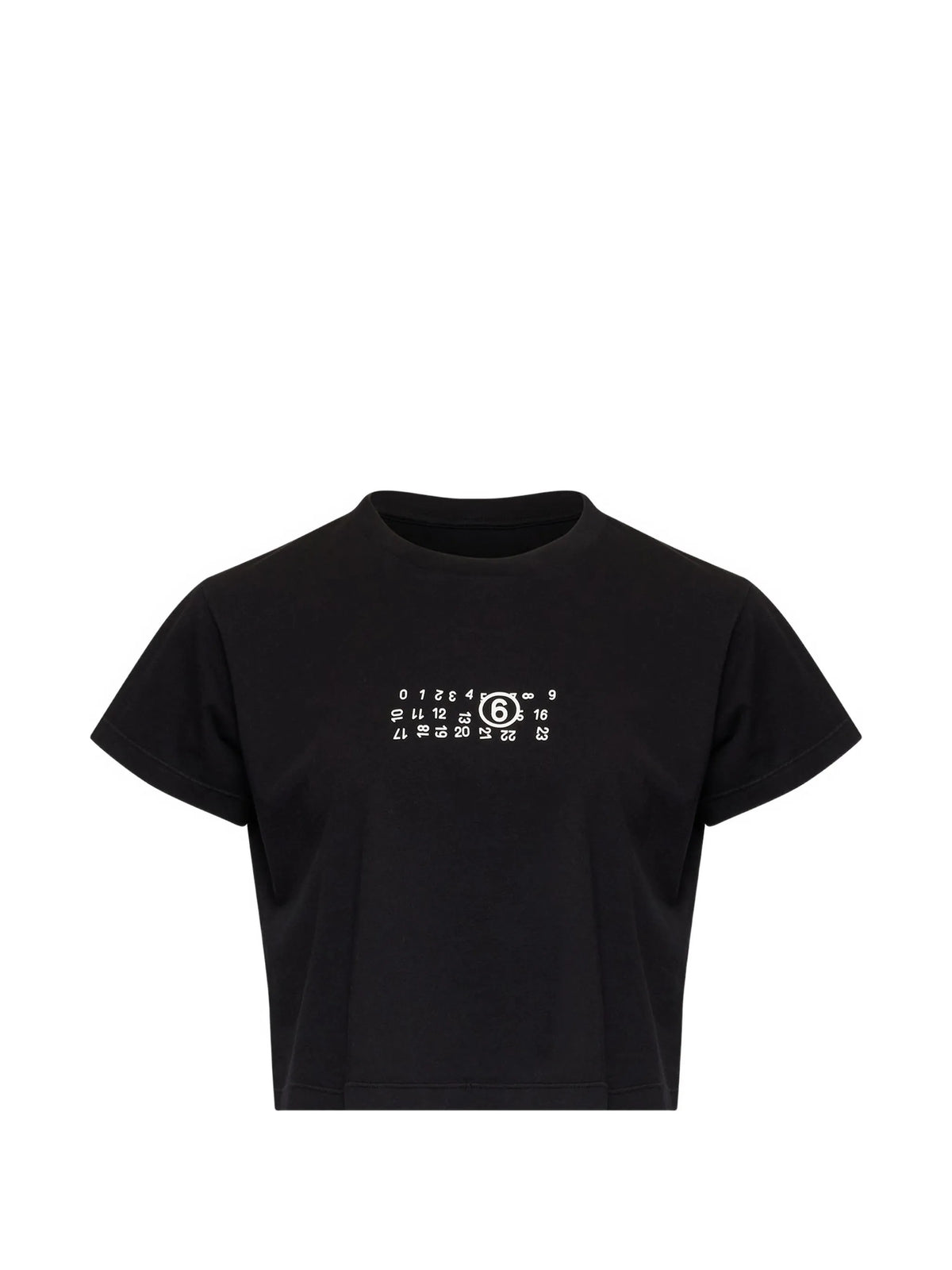 T-SHIRT Nero Mm6
