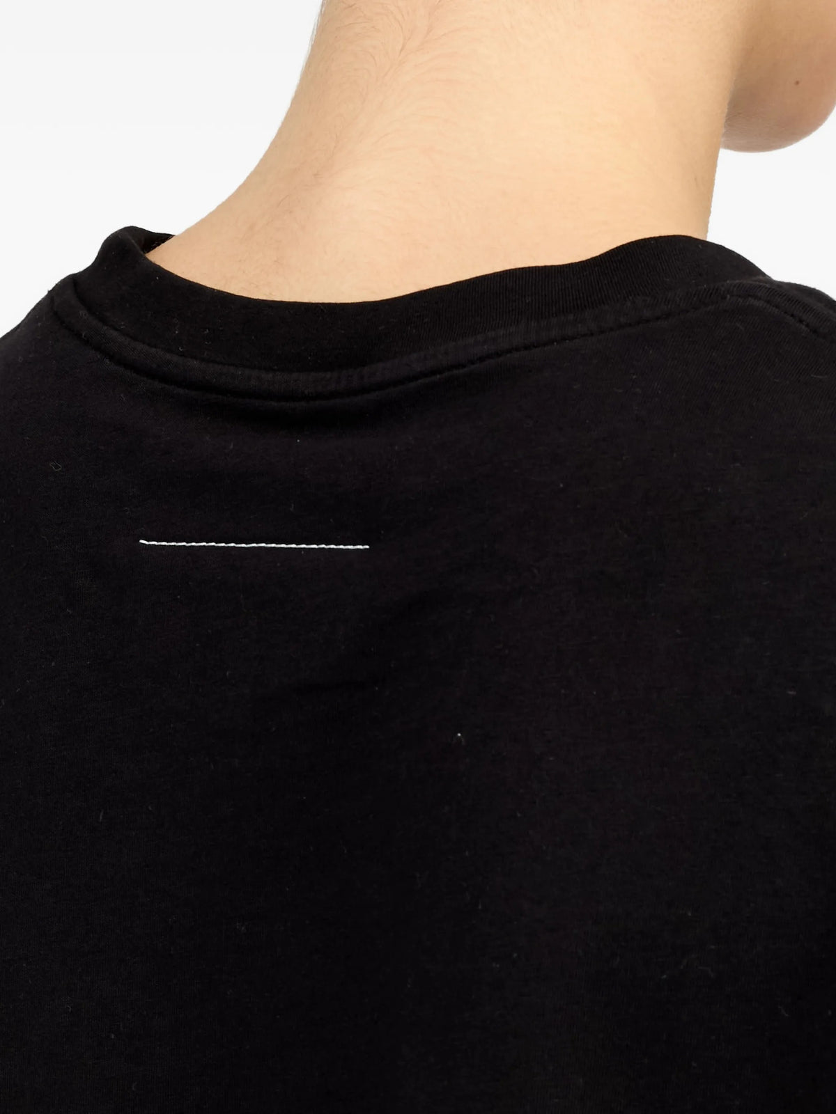 T-SHIRT Nero Mm6