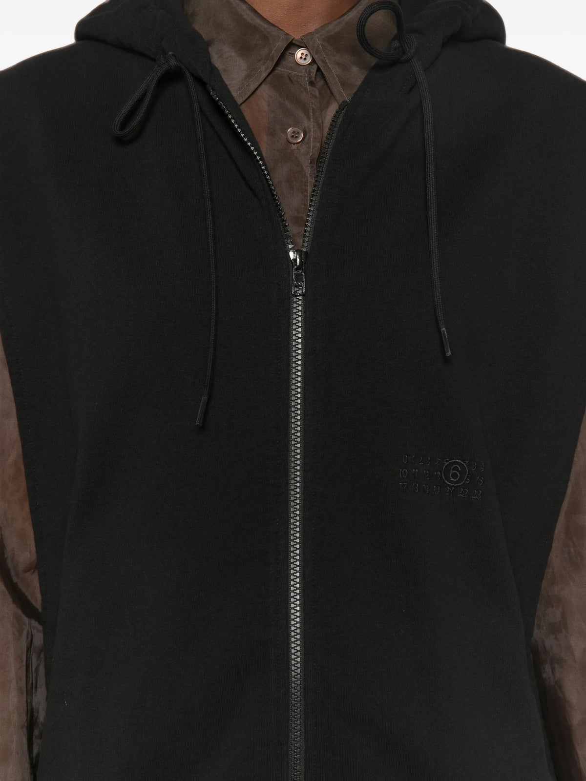 GILET Nero Mm6