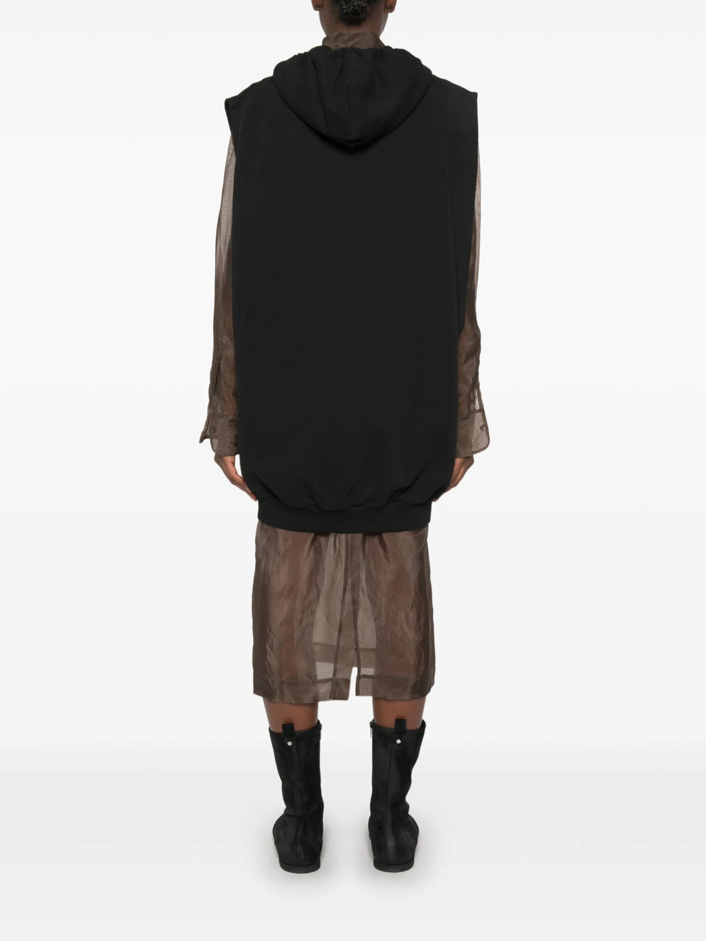 GILET Nero Mm6
