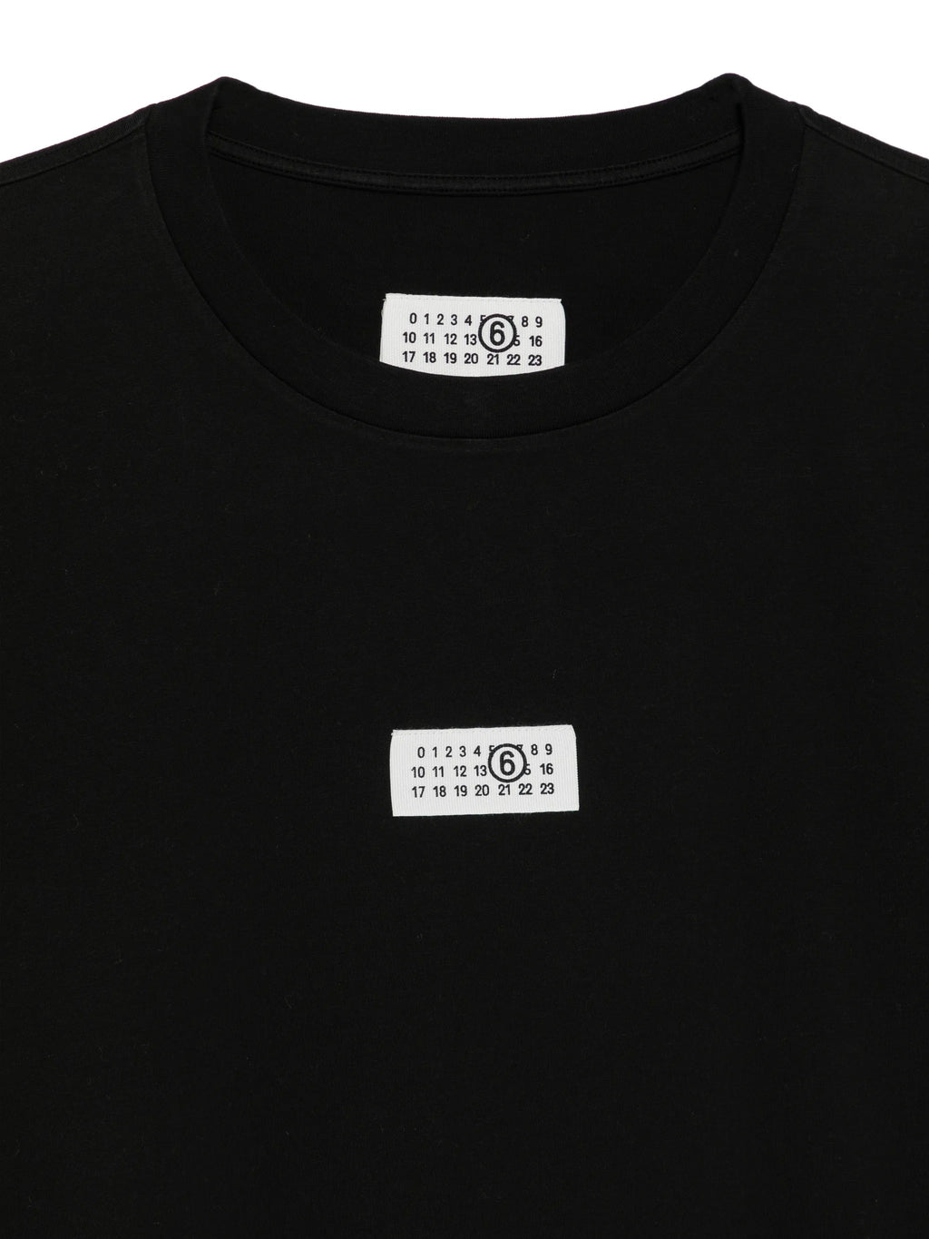 T-SHIRT Nero Mm6