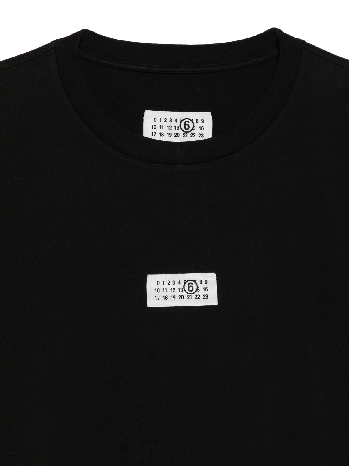T-SHIRT Nero Mm6