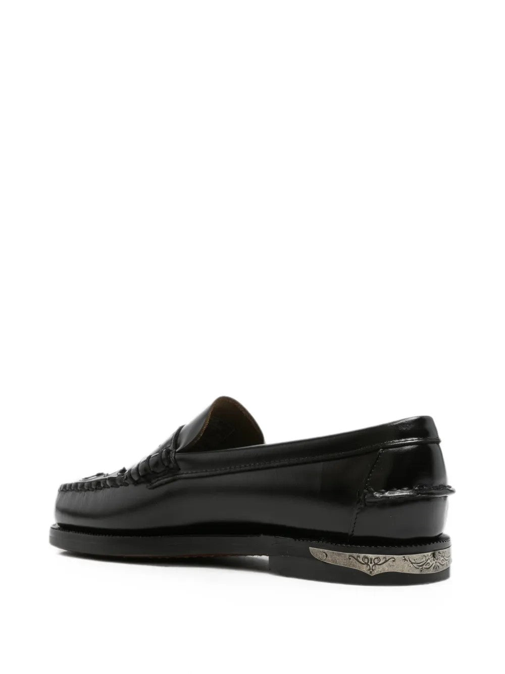 MOCASSINO  Nero/burgundy Sebago