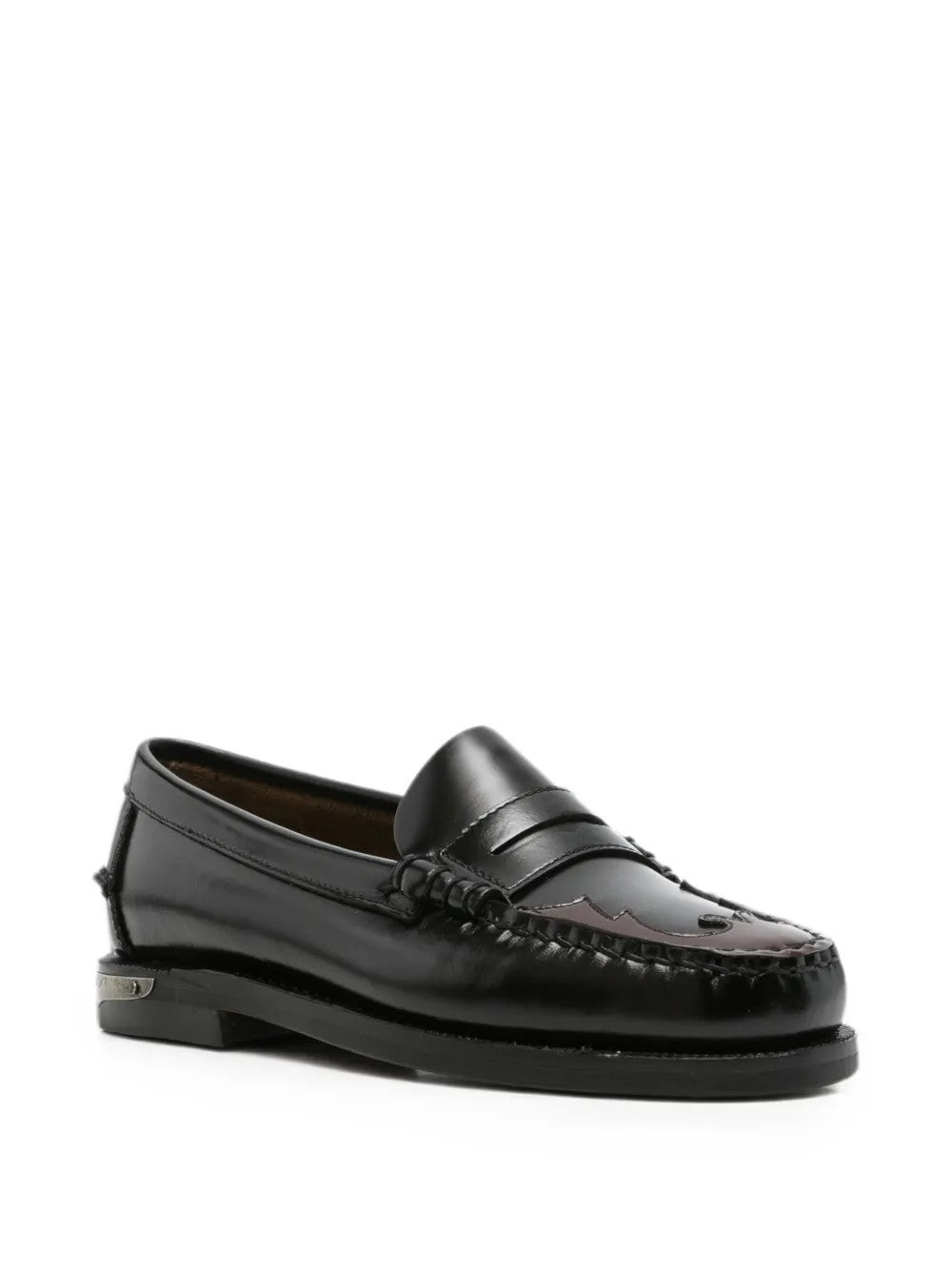 MOCASSINO  Nero/burgundy Sebago