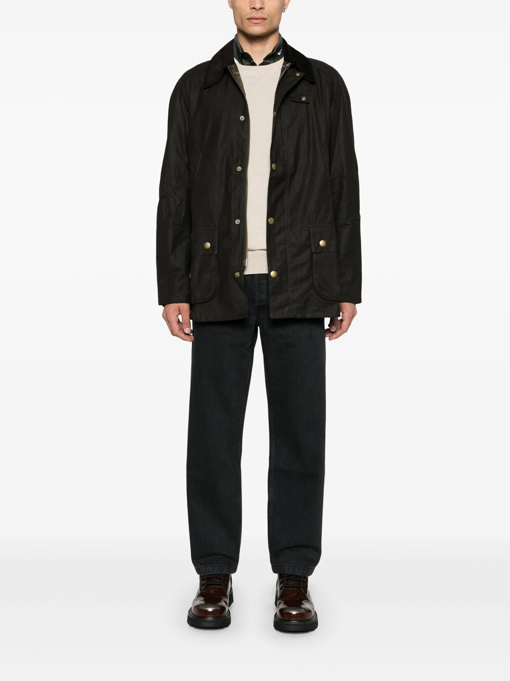 GIACCA Verde Oliva Barbour