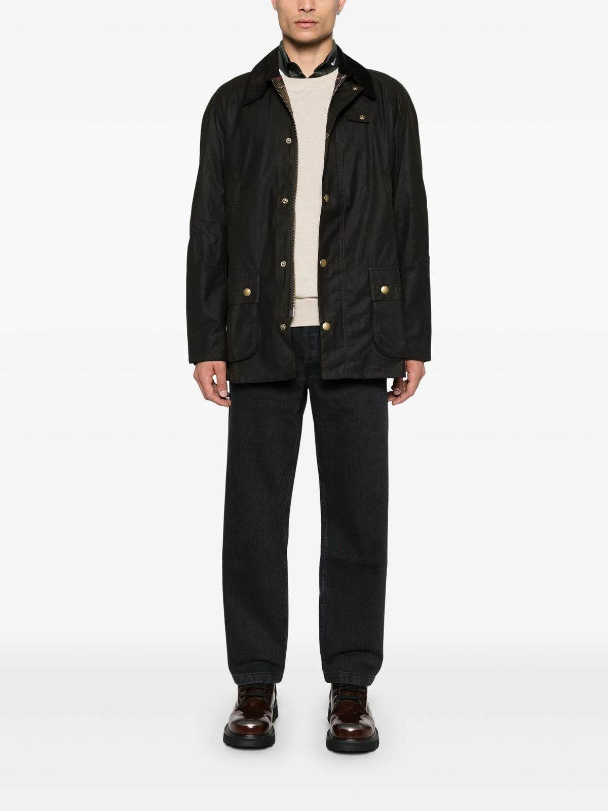 GIACCA Verde Oliva Barbour