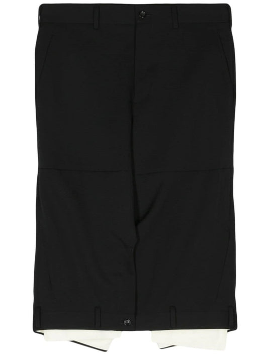 PANTALONE Nero Comme Des Garcons Homme Plus