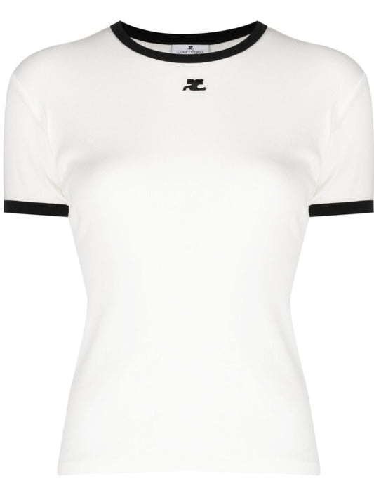 T-SHIRT Bianco Courrege