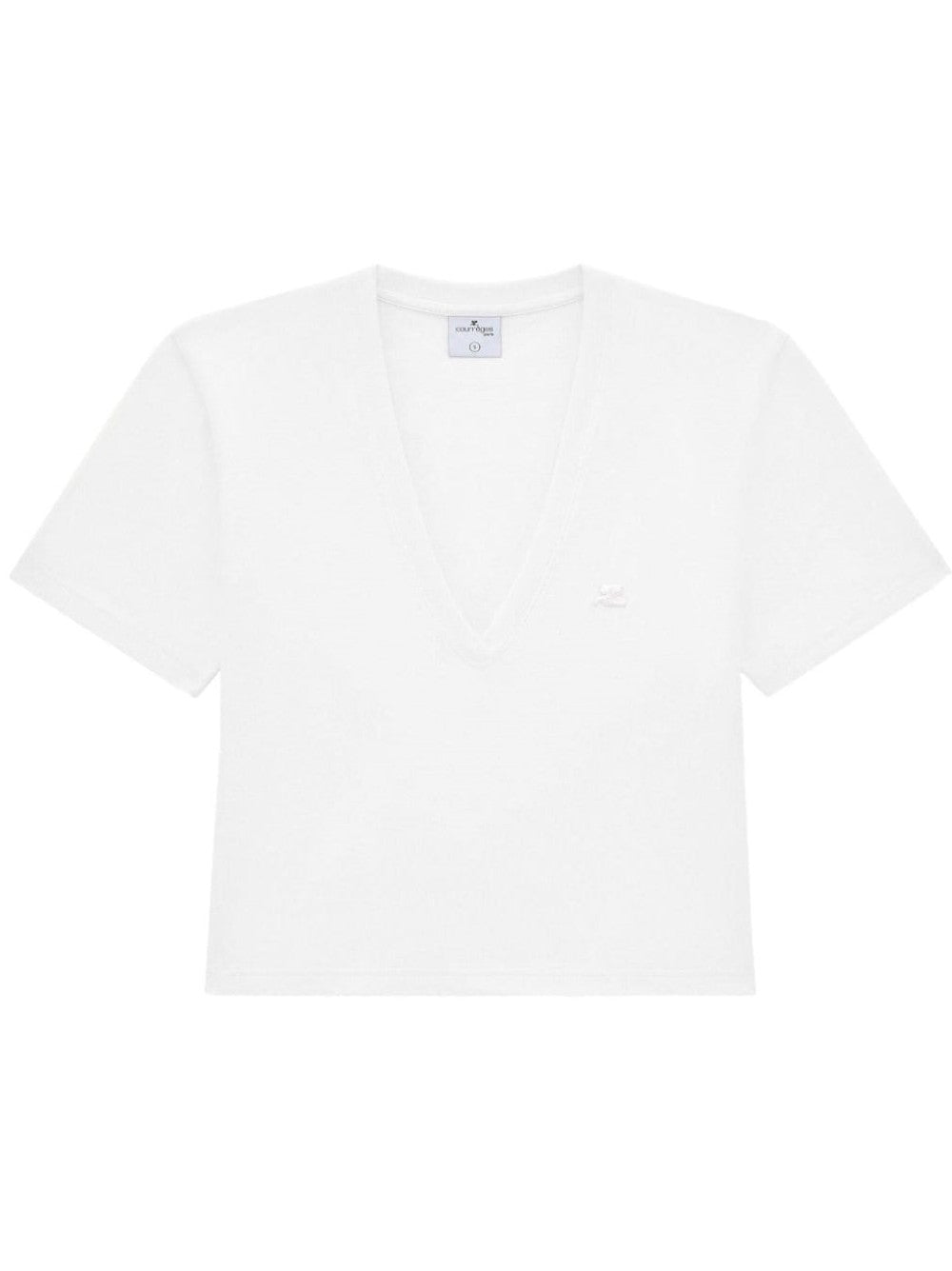 T-SHIRT Bianco Courrege