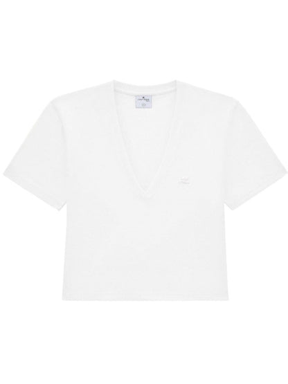 T-SHIRT Bianco Courrege