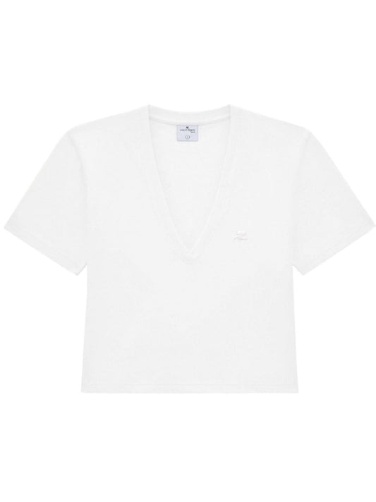 T-SHIRT Bianco Courrege